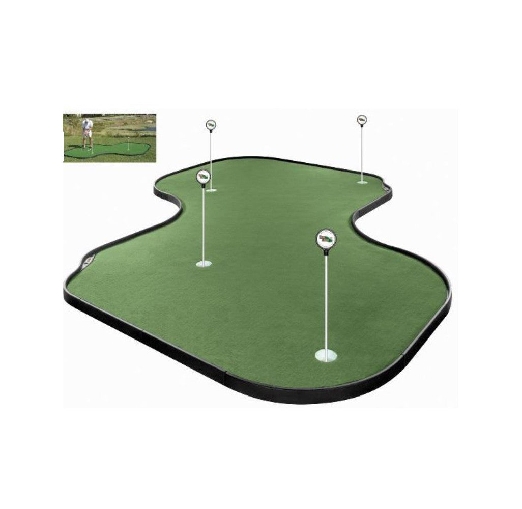Putting Green de luxe 37 panneaux - Plaisir de golf professionnel à la maison